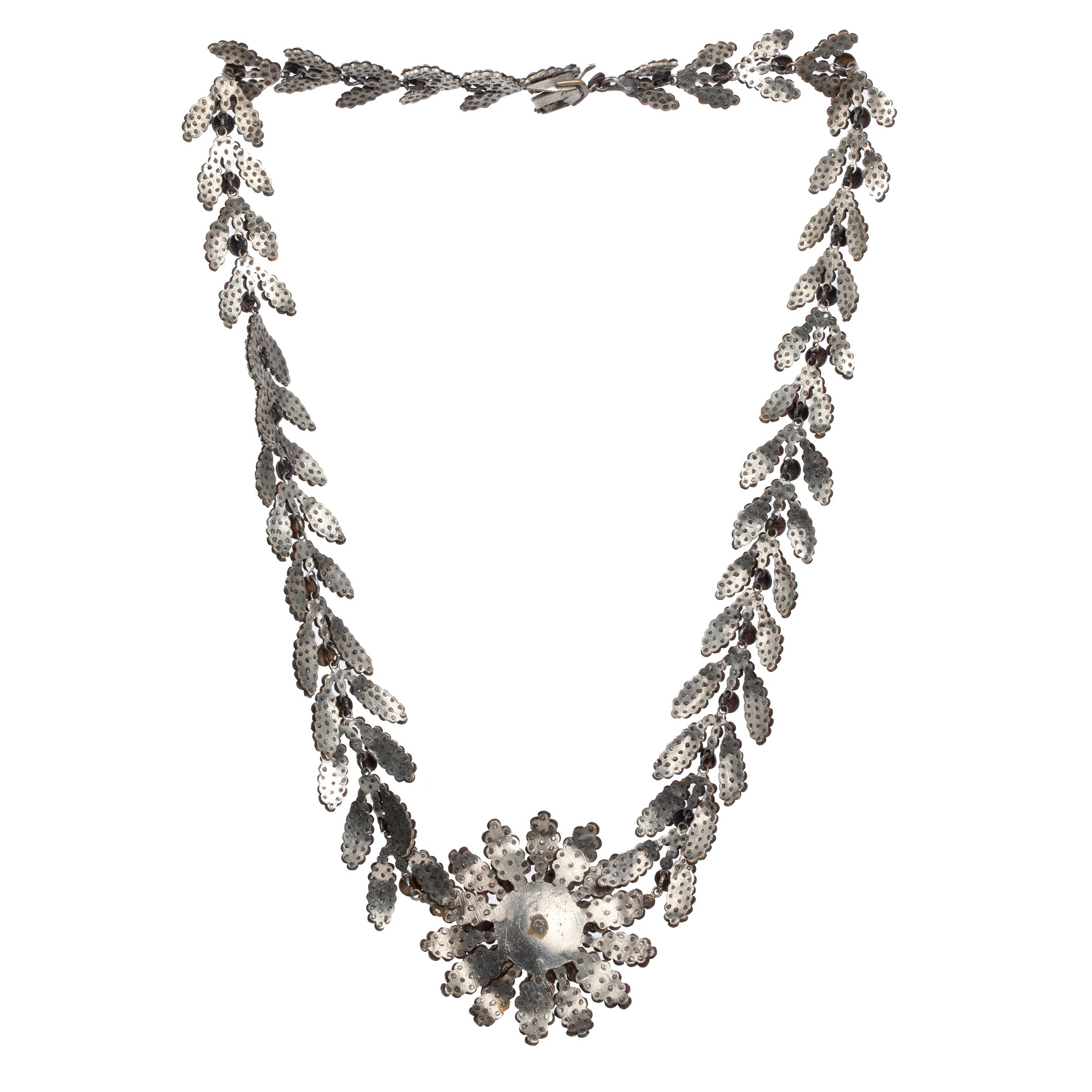 Victorian polki diamond necklace - Indian Jewellery Designs