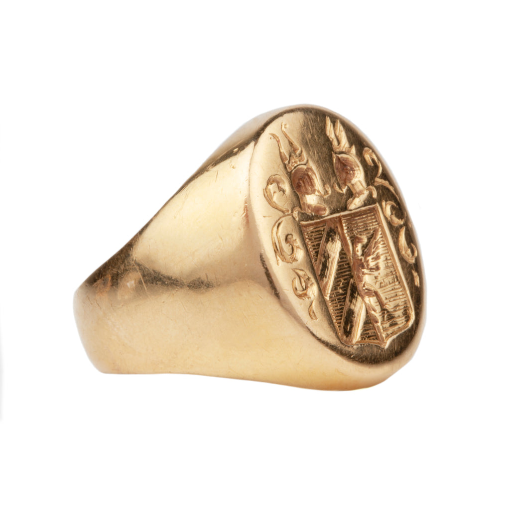 Antique Victorian Monogram Signet Ring – Pretty Different Shop